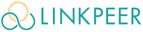 東京のWEB制作会社LINKPEERのロゴ
